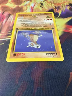 Cubone 50/64 LP 1st Edition Jungle 1999 Pokemon TCG - Image 3