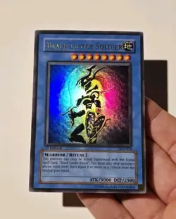Yugioh Black Luster Soldier 1st Edition Ultra Rare LP - Image 3