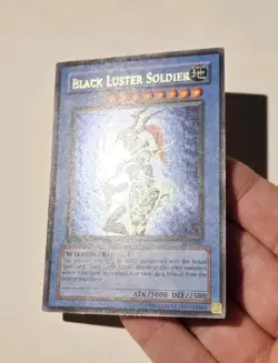 Yugioh Black Luster Soldier 1st Edition Ultra Rare LP - Image 4
