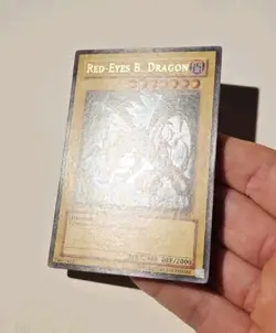 Yugioh Red-Eyes Black Dragon SDJ-001 Ultra Rare LP - Image 4
