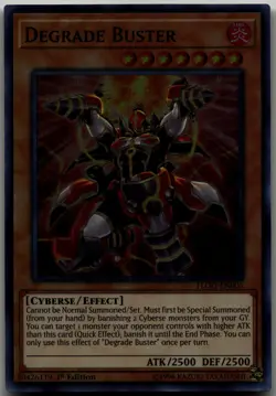 Degrade Buster Super Rare Flames of Destruction FLOD-EN005 LP - Image 1
