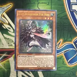 Yugioh! Beat, Bladesman Fur Hire MP19-EN247 Ultra Rare 1st Edition NM - Image 1