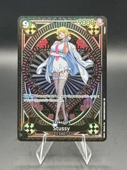 Stussy (SP) OP07-085 A Fist Of Divine Speed OP11 English Alt Art NM PSA Ready! - Image 1