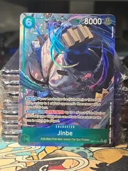 Jinbe Alternate Art OP11-031 A Fist of Divine Speed Foil One piece Tcg - Image 1