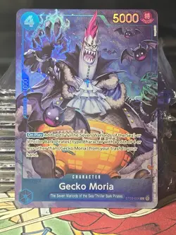 Gecko Moria - One Piece TCG ST03-004 Seven Warlords of Sea Set English Alt Promo - Image 1