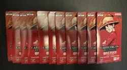 One Piece OP-13 CARRYING ON HIS WILL Sleeved Booster Packs Lot Of 11 NEW/SEALED - Image 1