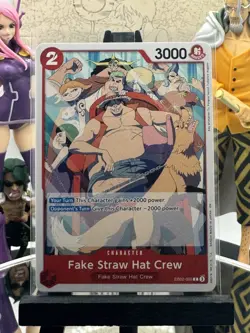 One Piece CG 4 Fake Straw Hat Crew EB02-005 Extra Booster Anime 25th Common! - Image 1