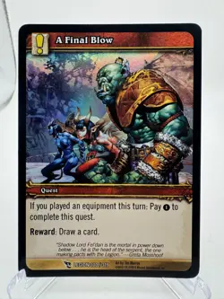 World of Warcraft TCG Archives Commons - Foil Singles - You Pick - Image 2