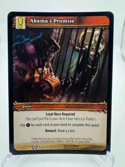 World of Warcraft TCG Archives Commons - Foil Singles - You Pick - Image 4