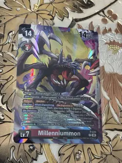 Digimon Card Game BT24 P-220 Millenniummon Promo Time Stranger - Image 1
