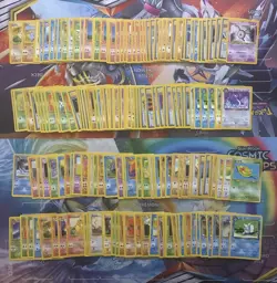 Vintage Pokemon Card Lot WOTC Sets Era Fire 180+ - Image 1