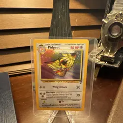 Pokemon Pidgeot Base Set 2 Holo Rare 80 HP English Card 014/130 - Image 1