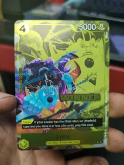 Jinbe (Winner Pack 2025 Vol. 3) EB02-055 One Piece Promotion Cards Foil - Image 1