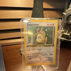 Pokemon Kangaskhan Jungle Holo Rare 1st Edition 90 HP Card 05/64 - Image 1