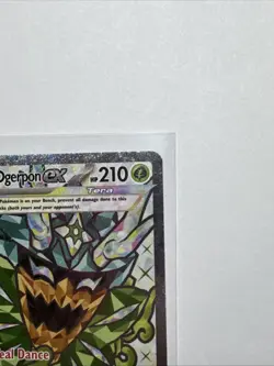 Pokemon TCG Teal Mask Ogerpon ex 166 Sv: Scarlet & Violet Promo Cards Holo Tera - Image 3