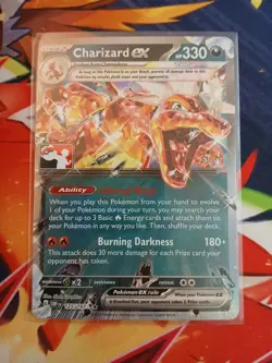 Charizard ex 125/197 Prize Pack Series Promo Stamped Card Holo Pokemon - Image 3