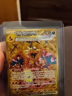 Pokemon TCG Sv03: Obsidian Flames Charizard EX Holo Card 228/197 - Image 3