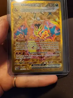 Pokemon TCG Sv03: Obsidian Flames Charizard EX Holo Card 228/197 - Image 4