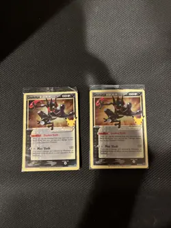 Pokemon TCG Greninja Gold Star SWSH144 Celebrations Black Star Promo Card Sealed - Image 1