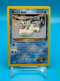 Misty's Seel - Pokemon Card Gym Challenge Set 91/132 Near Mint Vintage 2000 TCG - Image 1