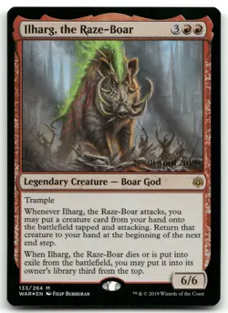 Ilharg, the Raze-Boar NM Foil M Prerelease Cards 133 - Image 1