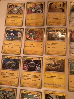 Lot of 15 Magnemite Magneton and Magnezone Pokemon Cards - Image 5