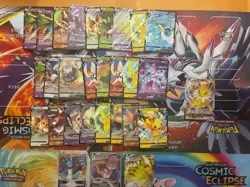 Pokemon Card Lot Full Art Alt Art Fire Alakazam Jolteon Mew Pikachu 46 Cards - Image 3