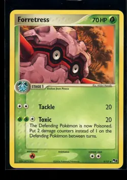 FORRETRESS - 9/17 - POP SERIES 3 - Pokemon Card - NM- - Image 1