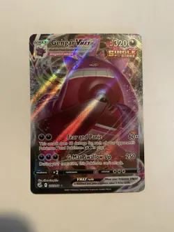 Pokemon TCG Gengar VMAX 157/264 Swsh08: Fusion Strike Holo Card Mint Condition - Image 1