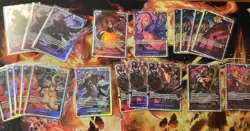 One Piece TCG English SR Lot 120+ cards - Image 2
