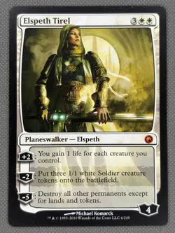 Elspeth Tirel [Scars of Mirrodin] - MTG Magic Card - NM - Image 2