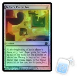 FOIL TEFERI'S PUZZLE BOX Mystery Booster/the List Magic MTG MINT CARD - Image 1