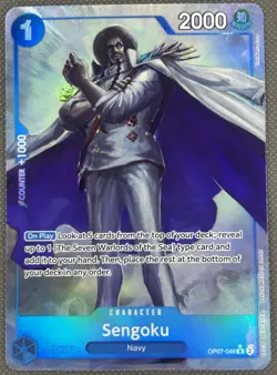 Sengoku Alt Art OP07-046 English One Piece Card Game - Image 1