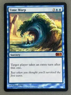 Time Warp - MTG Magic Card - M10 - NM - Image 2
