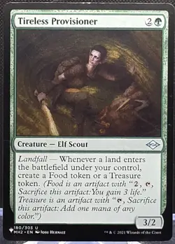 Tireless Provisioner #180 The List - Modern Horizon 2 Regular Uncommon LP - Image 1