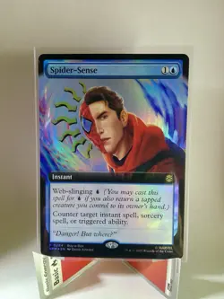 Spider-Sense P 0284 Rare - PROMO - MTG - NM Foil - Buy-A-Box Marvel Spider-man - Image 1