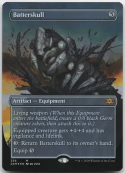 Batterskull (Borderless) NM Foil M Double Masters 356 - Image 1