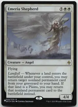 Emeria Shepherd NM Foil R The List Reprints 22 - Image 1