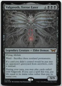 Valgavoth, Terror Eater NM Foil M Duskmourn: House of Horror 120 - Image 1