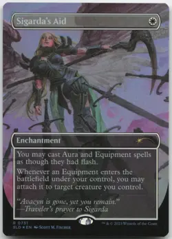 Sigarda's Aid NM Foil R Secret Lair Drop Series 731 - Image 1