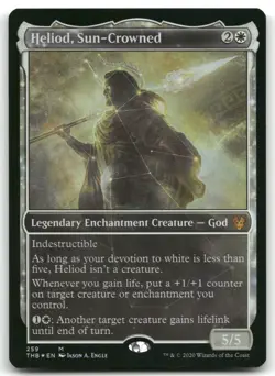 Heliod, Sun-Crowned (Showcase) NM Foil M Theros Beyond Death 259 - Image 1