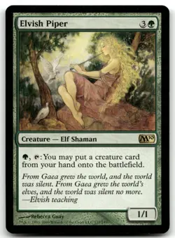Elvish Piper NM Normal R Magic 2010 (M10) 177 - Image 1