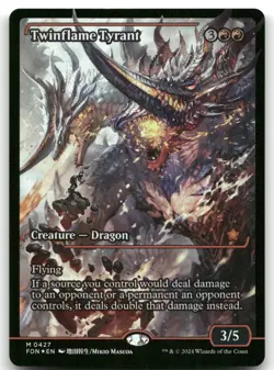 Twinflame Tyrant (Showcase) NM Foil M Foundations 427 - Image 1
