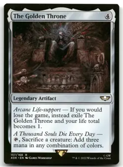 The Golden Throne NM Normal R Universes Beyond: Warhammer 40,000 157 - Image 1