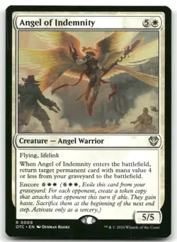 Angel of Indemnity NM Normal R Commander: Outlaws of Thunder Junction 9 - Image 1