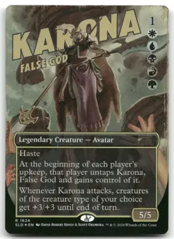 Karona, False God (Foil) NM Foil R Secret Lair Drop Series 1624 - Image 1