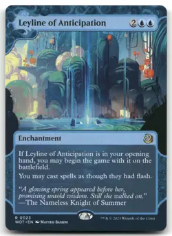 Leyline of Anticipation NM Normal R Wilds of Eldraine: Enchanting Tales 23 - Image 1