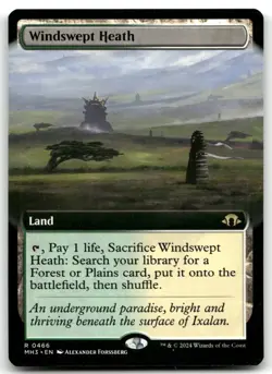 Windswept Heath (Extended Art) NM Normal R Modern Horizons 3 466 - Image 1