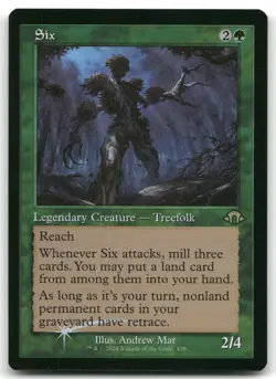 Six (Retro Frame) NM Foil R Modern Horizons 3 430 - Image 1