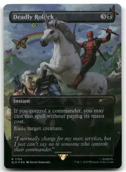 Deadly Rollick NM Foil R Secret Lair Drop Series 1754 - Image 1